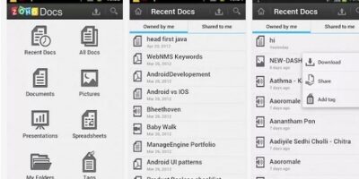 Zoho Docs for Android